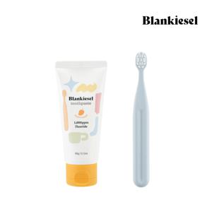 [체험팩] 블랑키즐 애플망고향 치약 1EA+1단계 칫솔 1P