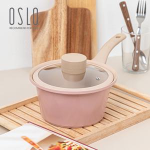 세라믹 코팅 인덕션겸용 편수냄비 18cm 1인용 밀크팬 라면냄비