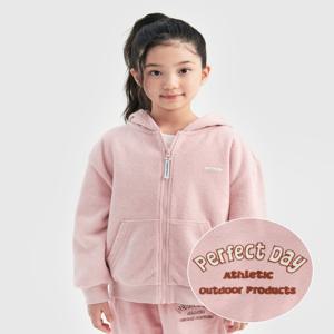 아웃도어 프로덕츠 [OD244OHZ71] 여아_테리 기모 후드 집업 (핑크)