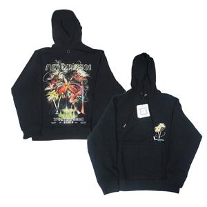 25SS 야자수 후드 티셔츠 블랙 W251TS34726B