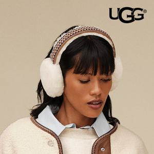 [25FW] 양털 로고 브레이드 귀마개 (타스만 쉽스킨 이어머프)