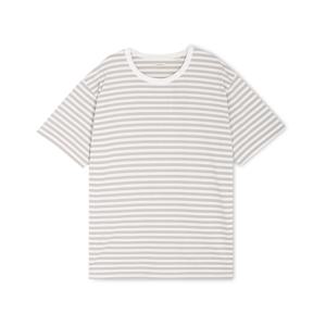 나나미카 남성 반팔티 S25SH120E SANDBEIGEXWHITE