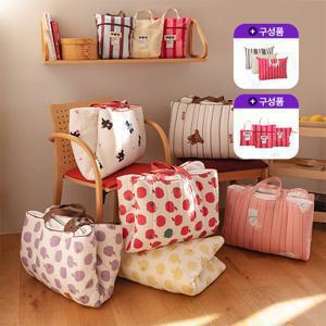 [내일도착]모달 아이싱 듀얼 양면 어린이집 낮잠이불+방수가방+방수파우치 3종 세트