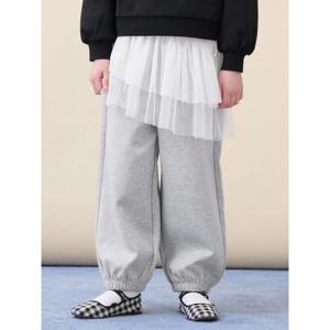 키즈  여아 샤스커트 팬츠 - 그레이 (BI6121G043)