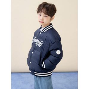 키즈 [택가 149,000] 바서티 볼패딩 점퍼 - 네이비 (BI6139U92R)