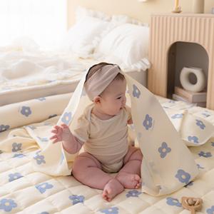 무형광 인견 블랭킷 유아 아기 여름이불