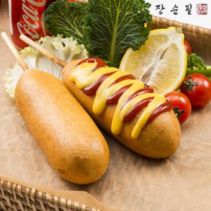 장순필 킹 핫도그 140g 빅사이즈 국내산 돈육 100%소시지 10개, 20개, 30개