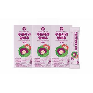 [룰루맘] 푸룬사과양배추 젤리 3박스(15g x 30포)