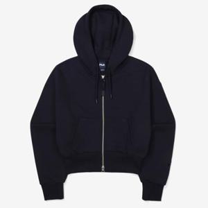 휠라 여성 에센셜 크롭 후드 집업 FS2FTF3151F_INA