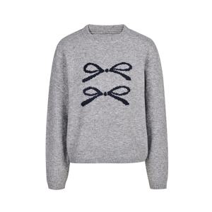 [정가99000원]더블리본 베이직 라운드넥 니트 GRCN1PO361