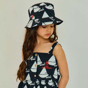 보트 올오버 리버시블 햇(BLACK)