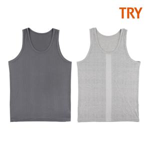 남성 숯쟈카드 런닝 2종 택1