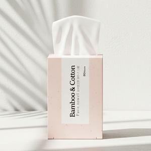 일회용 수건대용 뱀부앤코튼 페이스타올 80매