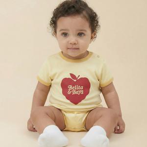 베이비버블애플 반팔점프수트 BB6MBS12DY