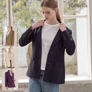 비에프 썸머 프렌치 린넨 100 여성 자켓