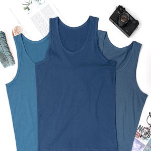 국내산 남성 실켓순면 민소매 런닝셔츠 3매 세트