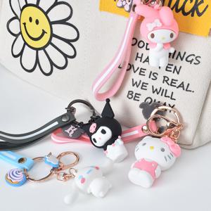 산리오 키링 시리즈 마이멜로디 키티 쿠로미 시나몬롤 에어팟 키링 유치원 가방키링 자동차열쇠