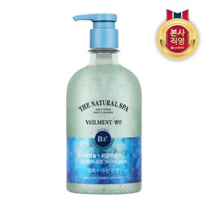 스파 수분광채 스크럽 바디워시 600ml 쿨링 시트러스 민트
