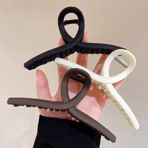 [브리치] HOTBBA / 무광 꼬임 헤어집게핀 LM 0311