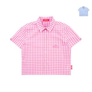 [SS아울렛][주니어]IB자수포인트체크셔츠_IB32SH608