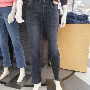 뱅뱅 HC15 뱅뱅 가을 공용 허리밴드 테이피드핏 스판청바지 NQK680