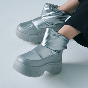 퍼프  패딩부츠 412446012 (6cm/3colors)