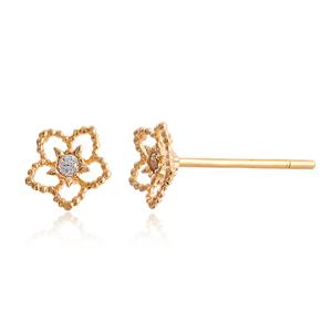 엘렌쥬얼리 14K 블러썸 금 귀걸이