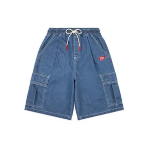 [SS아울렛][주니어]와이드데님카고반바지_IB52DP536