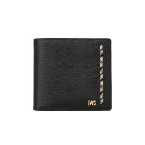 [선물포장/쇼핑백동봉] 브라운 체크포인트 가죽 중지갑 DBWA5F913J