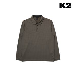 시그니처 가을 자가드 폴로 티셔츠 KMU23264