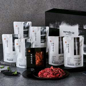 [벽제갈비] 설화한우양념불고기 500g X 2팩 + 한우명탕 세트