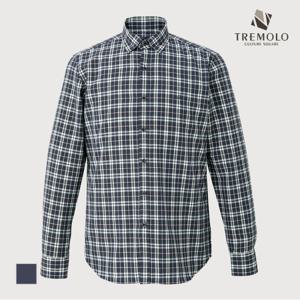 [TREMOLO] 체크 슬림 이지셔츠_TRNNLYF8561