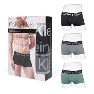CK 언더웨어 남자 팬티 드로즈 3장세트 블랙 그레이 카키 NP2607O