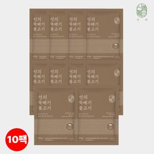 [선의] 박미선이 선택한 국내산 뚝배기불고기 500g x 10팩, 국내산 소고기