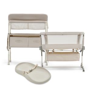 [3/23일 순차출고] 26년형 드림콧 아기침대+기저귀갈이대+슬림기저귀갈이대 세트(+침대/기저귀갈이대 전용 토이바&방수패드)