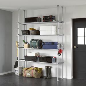 왕자 점보4단조절선반-실버_741_행거