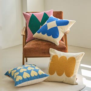 [BWTZ] 몽글몽글 테리 쿠션커버 45x45 4종