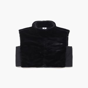 여성 퍼 패딩 베스트 풀집업