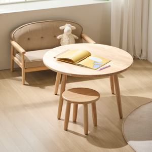 올라운드 패밀리테이블 세트 (테이블1개 + 스툴1개)