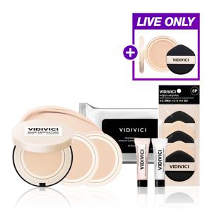 [LIVE 단독] 누드 퍼펙션 스킨 핏 쿠션 트리오 세트