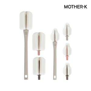 리필형 스펀지 젖병솔+젖꼭지솔 세트 (색상선택)