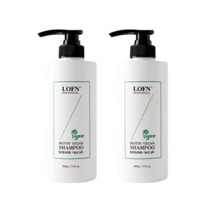 비오틴 비건 탈모증상완화 샴푸 500g 2개