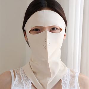 루먼 자외선차단 쿨 여름 골프마스크 얼굴햇빛가리개 넥타입 러닝 마스크