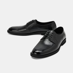 남성 더비 캐쥬얼 정장구두  굽 3CM  Q19129_BLACK-BS