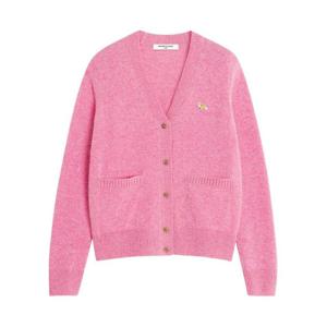 MUST IT_[메종 키츠네] FW25 여성 베이비폭스 박시 가디건 PW00501KT1006 0327