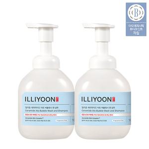 세라마이드 아토 버블 워시 앤 샴푸 400ml 2입