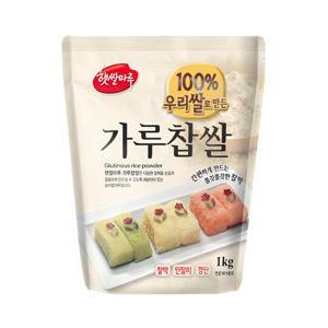 가루찹쌀 1kg 국산쌀 / 인절미 찹쌀떡 화과자 햇쌀마루 버터떡