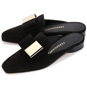 LEA NERO 0763124 여자 뮬 로퍼 발볼C