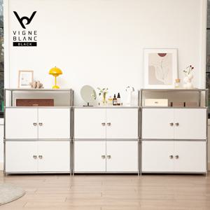 빈블랑 4단 모듈 수납장