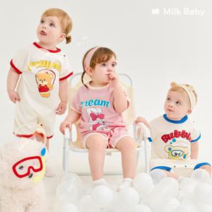 피크닉롬퍼유아점프수트아기우주복(3color)_N